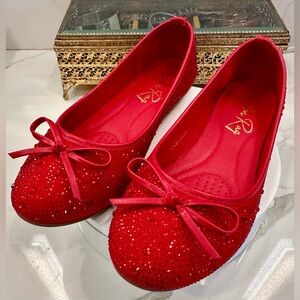 London Rag - “Ruby Slipper” Flats - NWOT - 8